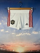 Manchester United Home football Shorts 2019 - 2020 Adidas Kids Size 9-12 M