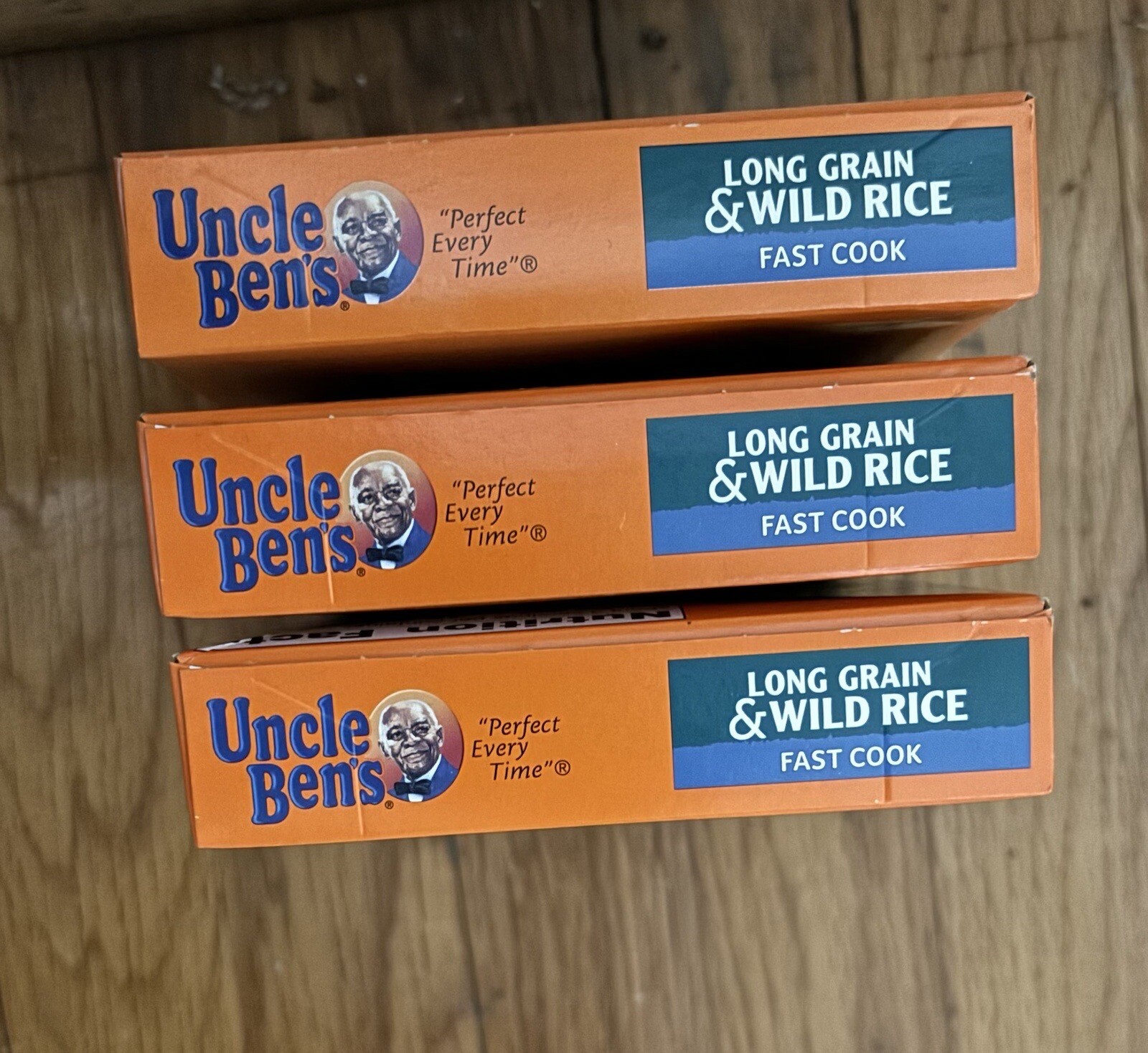 3 Boxes Uncle Bens Original Long Grain Wild Rice Unopened6 oz