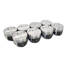 Speed Pro Fmp H345dcp 350 Small Block Chevy Flat Top Pistons Coated Piston 5.7