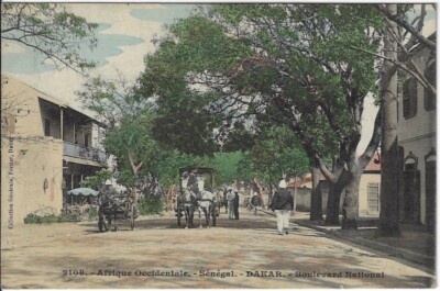 SENEGAL, Dakar, Boulevard National, alte AK 