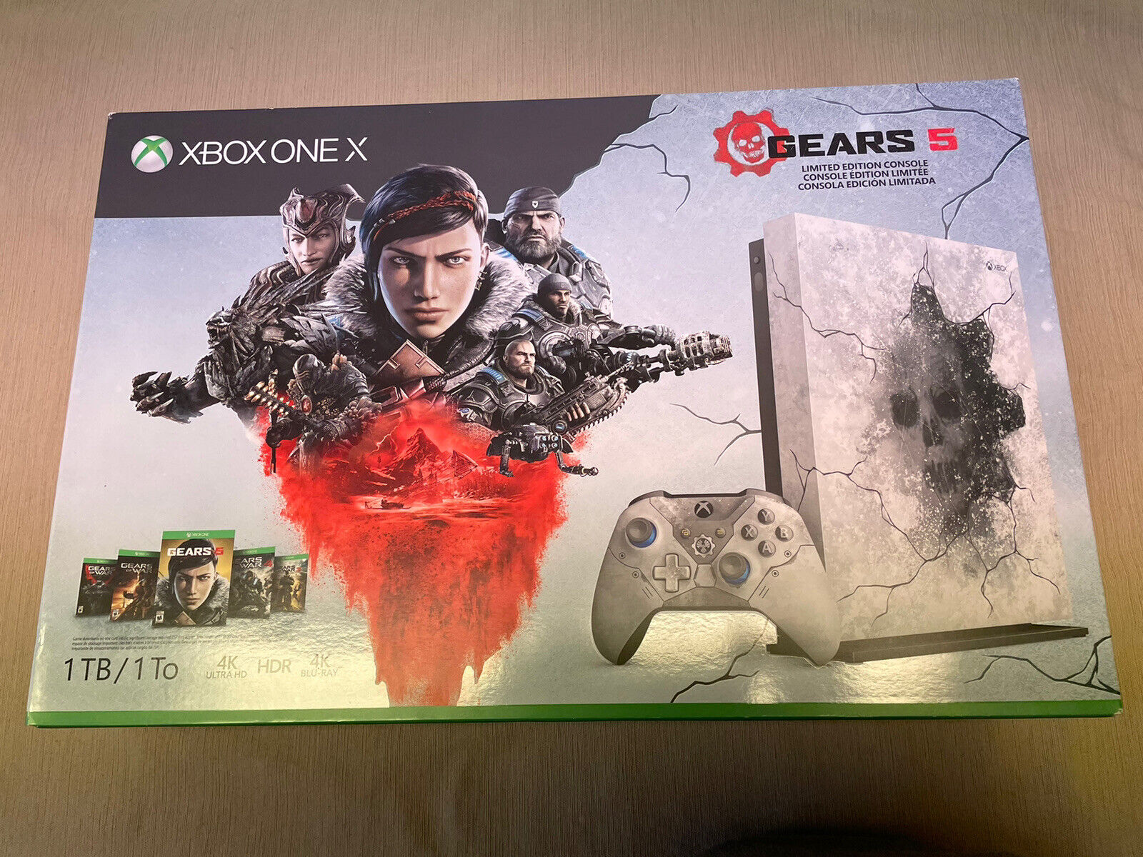 Xbox One X Gears 5 Bundle: Limited edition kit for Gears fans