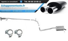 Auspuff Satz Dacia Logan MCV II 0.9 Tce Hintere Komplett Bausatz