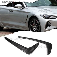 Carbon For Genesis G70 Prestige 2019-2021 Fender Side Marker Air Wing Vent Trim