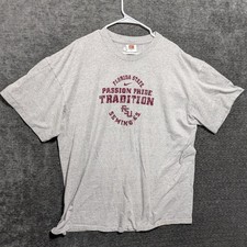 Nike Team Florida State Seminoles T-Shirt XXL Gray Vintage FSU Made in USA 0592