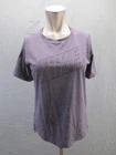 Nike Size XL Womens Gray Cotton Blend Short Sleeve Athletic Sport TShirt 807