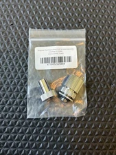 Bitspower Touchaqua Male G1/4” To Female Adjustable Link Pipe 22-31MM Sliver