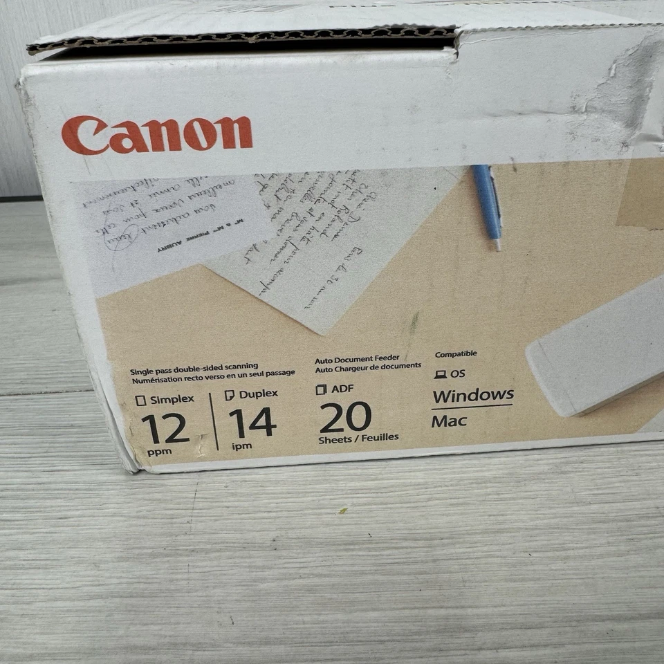 Canon imageFORMULA R10 Portable Document Scanner Duplex Missing Cord - Image 2 of 4
