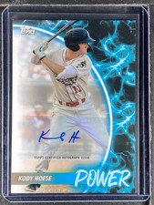 Hoese, Kody - 2021 Topps Pro Debut - Power - Autograph - 10/50