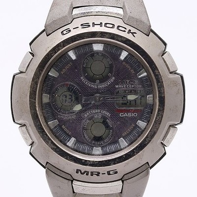 CASIO G-SHOCK MR-G MRG-2000DJ Digital Solar Watch Men's Purple Dial