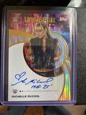 Topps WWE Universe Michelle McCool  Autograph On Card W/ Inscription