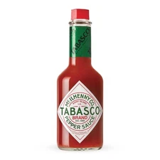 TABASCO Brand Original Red Pepper Hot Sauce, Medium Heat Glass Bottle 12 Fl Oz