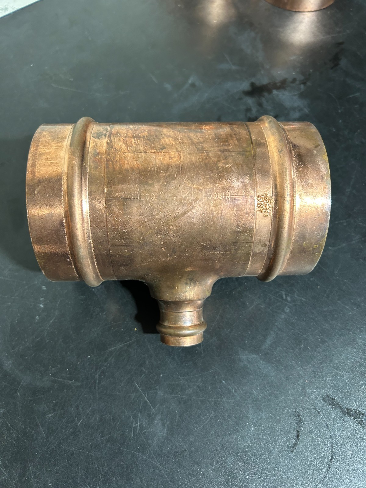 PROPRESS NIBCO COPPER 4" x 4" x 1" TEE FITTING PRO PRESS VIEGA MADE IN USA