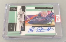 2025 Panini One And One Wnba Breanna Stewart Sneaker Spotlight On Card Auto 99