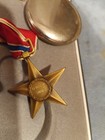 Ww2 American Vet Estate Items.Cased Bronx Star .Engraved Medal — photo 6
