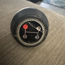 Marble Swirl Vintage Round Hot Rod Shifter Knob