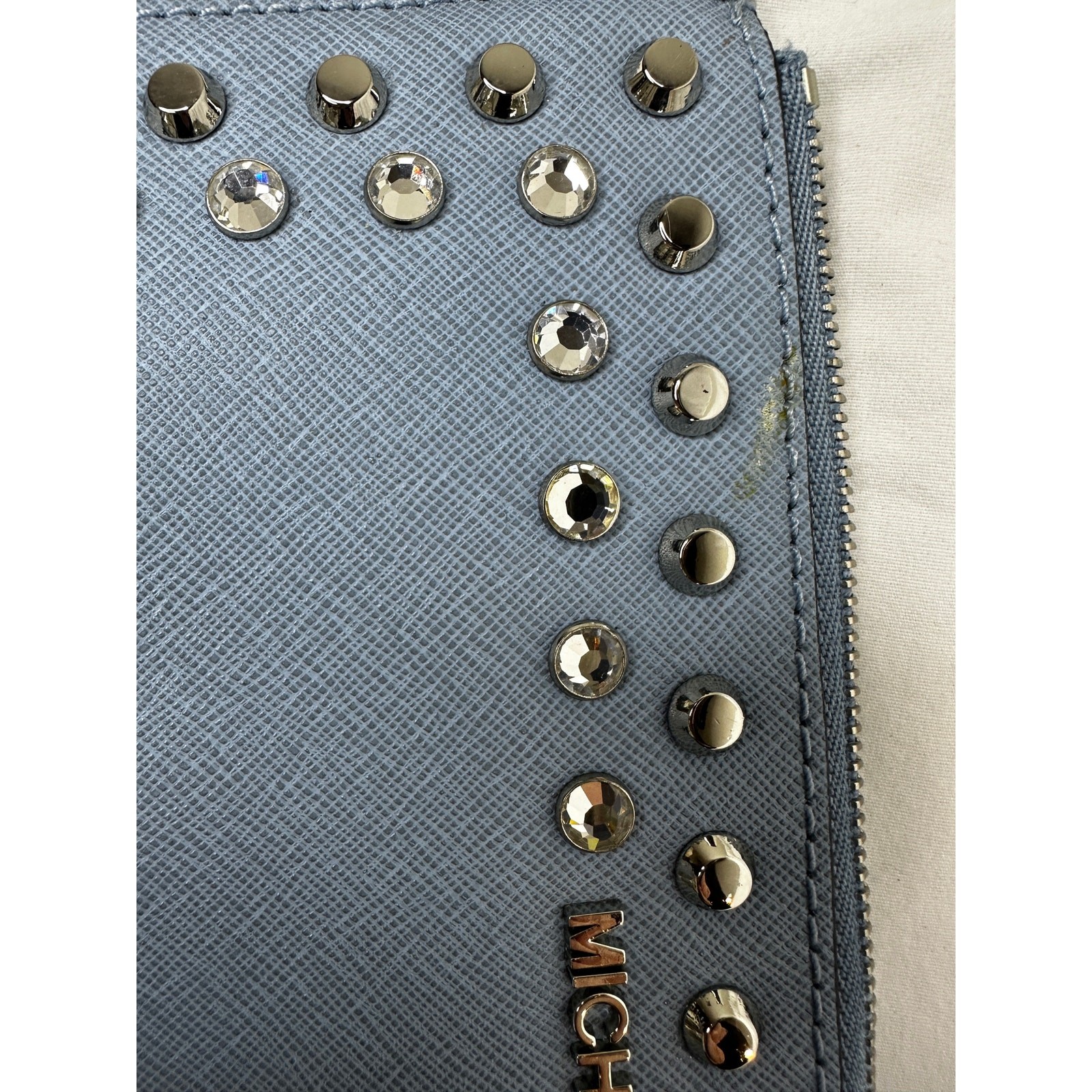 Michael Kors Adele Continental Pebble Leather Wal… - image 8