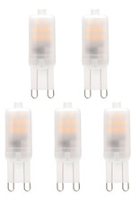 G9 LED Light Bulbs, 2W Halogen Bulbs, Soft Warm White 2700K AC 220-240V