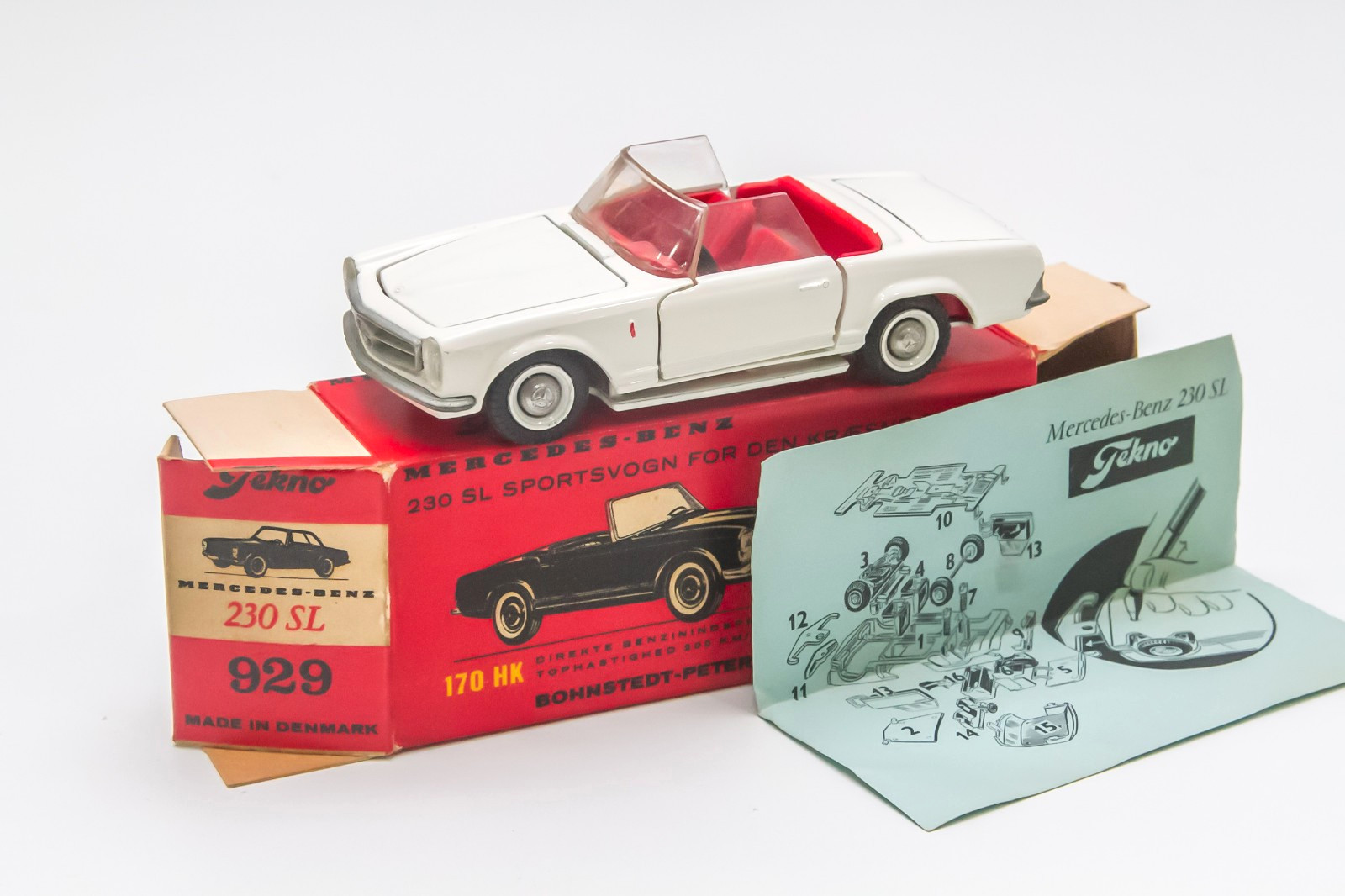 Tekno 929, Mercedes 230SL - Free Price Guide & Review