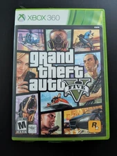 Grand Theft Auto V Xbox 360 AD + Map Complete CIB Video Game 