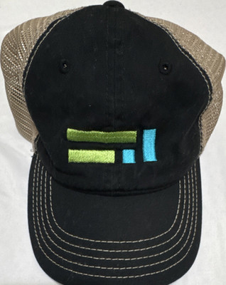 District Trucker Hat Black Tan Green Blue Men's Adjustable Mesh Back Casual