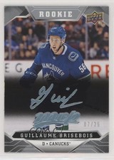 2019-20 MVP High Series Rookies Super Script 7/25 Guillaume Brisebois #224 a3q