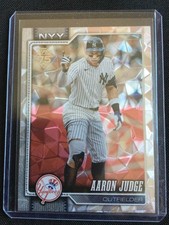 2026 Topps Series 1 Aaron Judge Diamante Foil New York Yankees #1