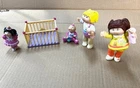 Lot of 5 1980s Cabbage Patch Kids Mini Figures PVC USED