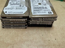 Lot of 10x 500GB SATA 2.5" MIX Notebook Laptop Hard Drives HD. Major Brands