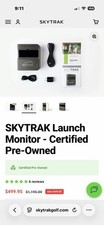 Moniteur de lancement SkyTrak - Excellent état d'usage avec étui de mise à niveau métallique de protection