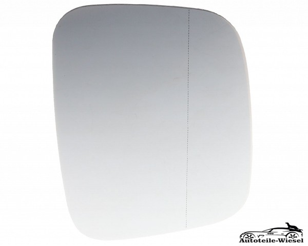 Ersatzglas AußEnspiegel FüR VW Transporter Kasten Beheizt Chrom Rechts 03-15-image