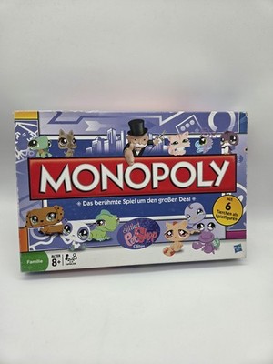 Monopoly: Littlest Pet Shop Edition Brettspiel Gesellschaftsspiel Familienspiel 