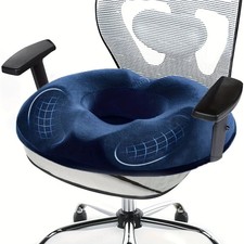 Donut Pillow Stadium Seat Cushion for Tailbone Pain Relief and Hemorrhoids