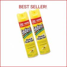 Endust Multi-Surface Dusting and Cleaning Spray, Lemon Zest, 12.5 Ounce (Pack of