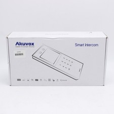 Akuvox X912K Smart Intercom With Installation Bracket In Tarnish