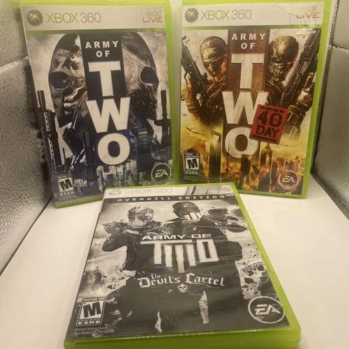 Army of Two Devil's Cartel Xbox 360 No Manual