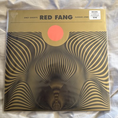 RED FANG Only Ghosts Hot Pink Inside Clear W/Black And Gold Splatter Ltd 1000