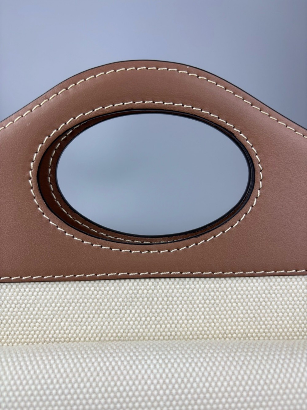 Burberry Pocket bag Canvas patchwork handbags tot… - image 8