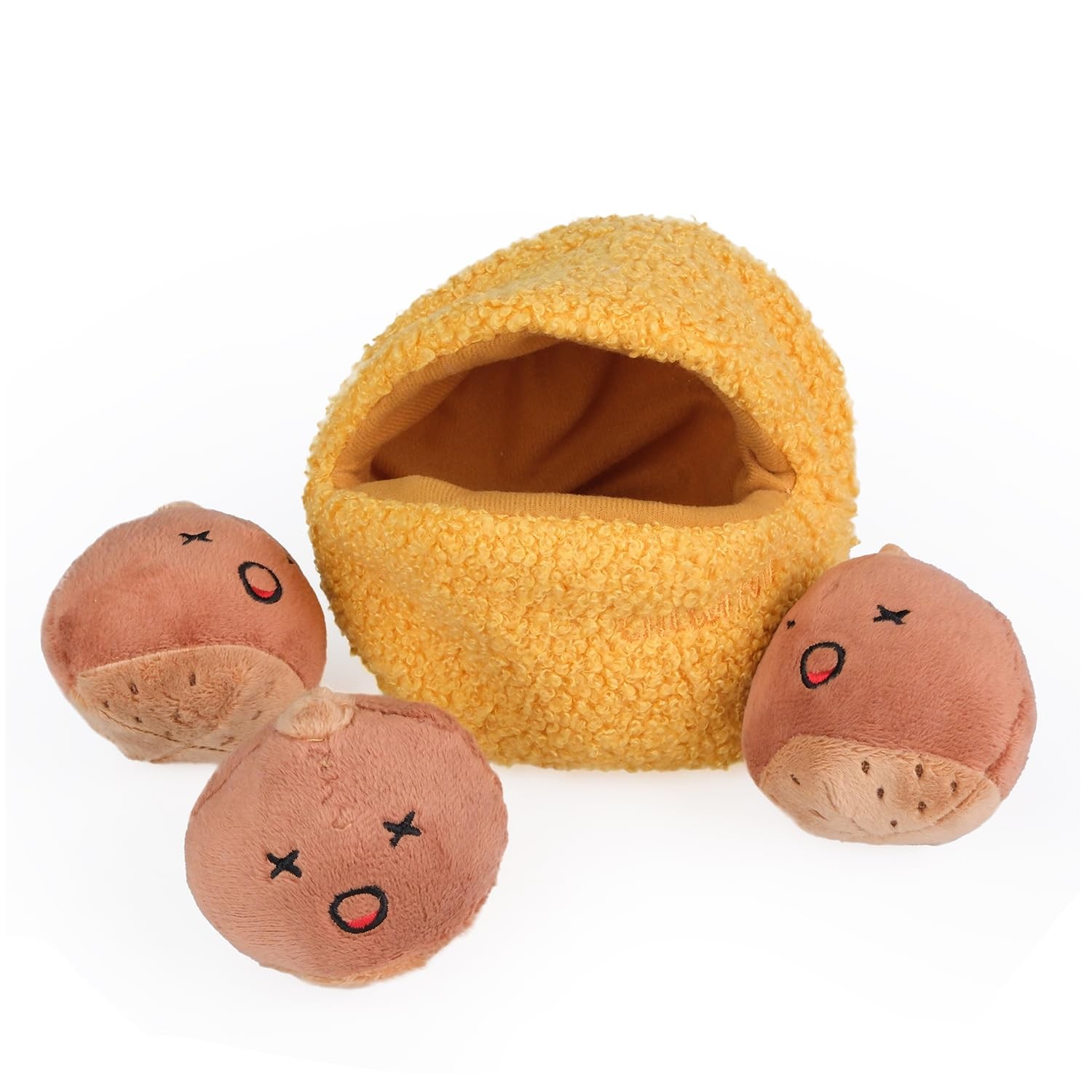 , Dog Toys For Boredom, Cute Squeaky Plu...