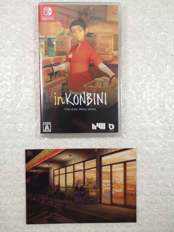 INKONBINI: ONE STORE. MANY STORIES. SWITCH JAPAN NEW (GAME IN ENGLISH/FRANCAIS/D