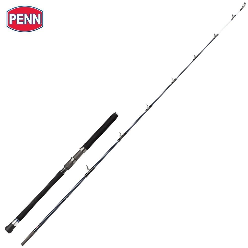 Лодочная удочка PENN Baitcasting Boat Fishing Rod CARNAGE HALIBUSTER 220м30 фунтов 106990₽