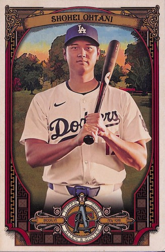 2024 TOPPS ALLEN & GINTER SHOHEI OHTANI CABINET BOXLOADER #AGBL-6 LA DODGERS 080