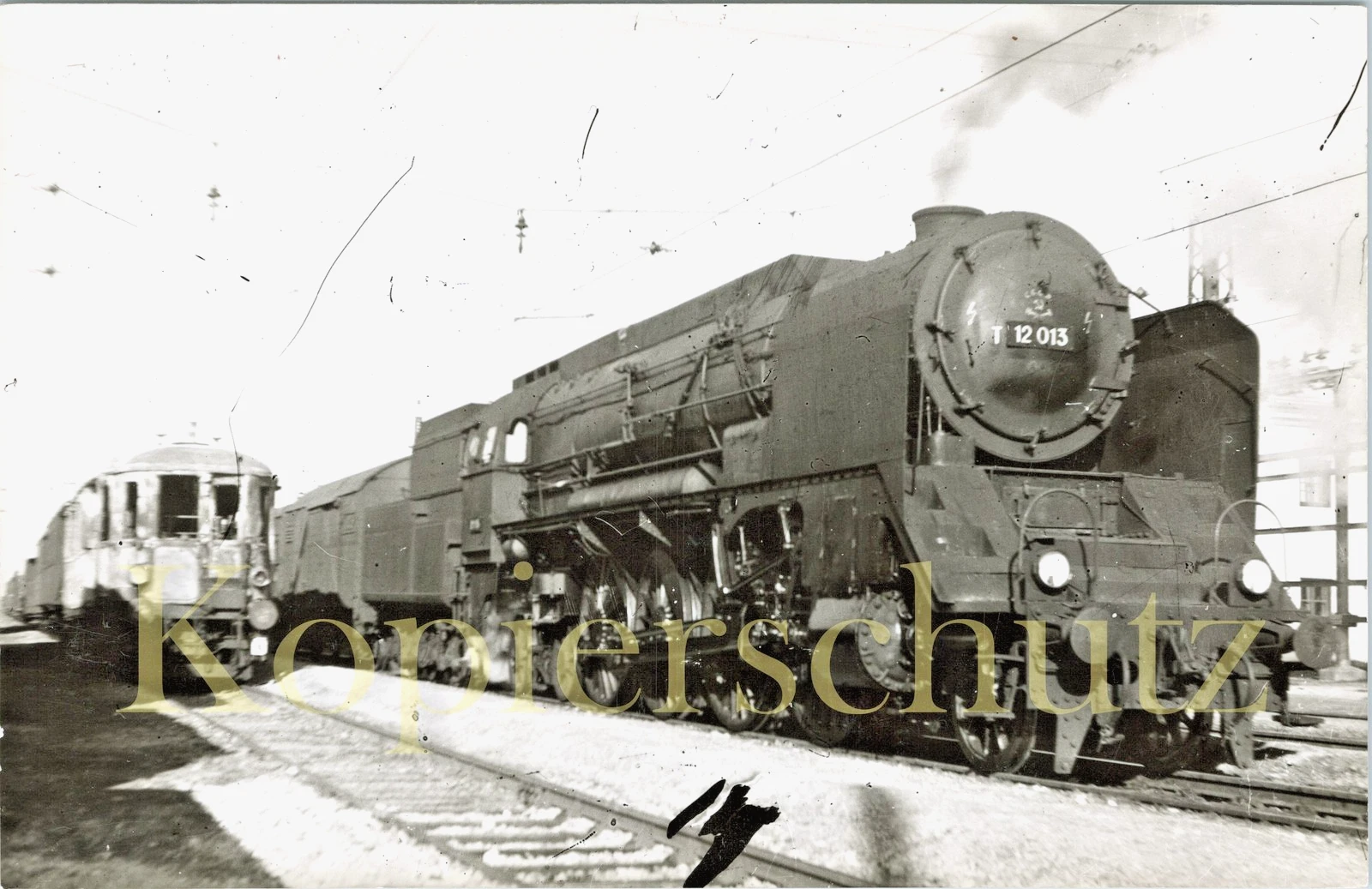 Foto - BBÖ T12 013 um 1950 - Bild 1 von 1