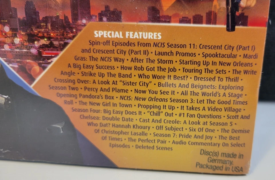 NCIS: New Orleans~ The Complete TV Series DVD SET Season 1 2 3 4 5 6 & 7 SEALED! - Image 4 of 4