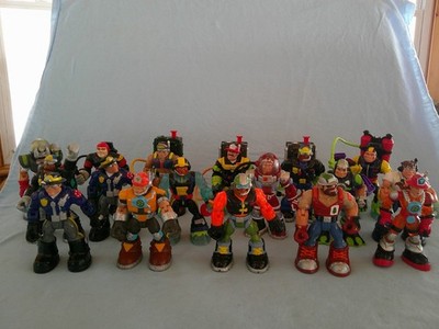 Fisher Price Rescue Heroes Action Figures Lot of 17 with Accessories
