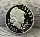 2026 S Liberty SILVER PROOF Dime SEMIQUINCENTENIAL in Hand Ready to ship!!