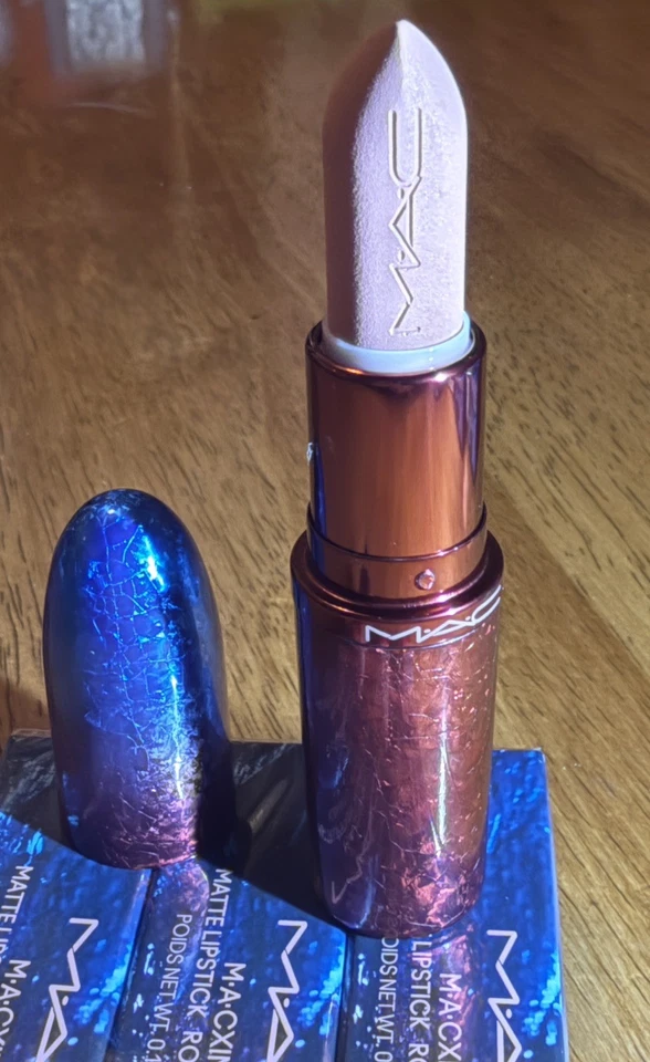 Mac Underslept MACXIMAL SILKY MATTE LIPSTICK NOCTURNA Ltd Edition Sold Out Xmas - Image 4 of 4