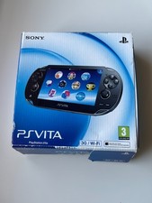 Sony Playstation PS Vita 1000 Console Black OLED With Box