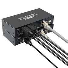 USB2.0 20km FC Fiber Optic Cable 100m Network Cable Extender Sender Receiver