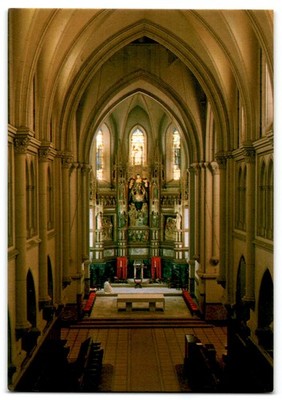 Cobres Santander Abadía de Viaceli Iglesia Postcard