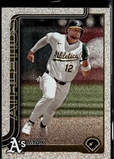 2025 Topps Glitter Holo Max Schuemann #305 Athletics